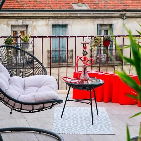 L'amoureux - Terrasse Et Climatisation Coeur De * Montpellier